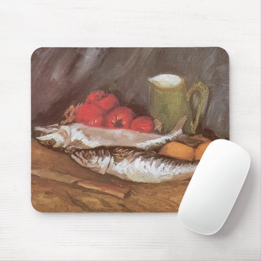 Makrele, Zitronen und Tomaten von Vincent van Gogh Mousepad (Mit Mouse)