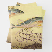 Makrelenfische Schwimmen im Ozean Geschenkpapier Set (Beispiel)