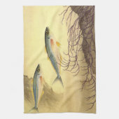 Makrelenfische Schwimmen im Ozean Geschirrtuch (Vertikal)