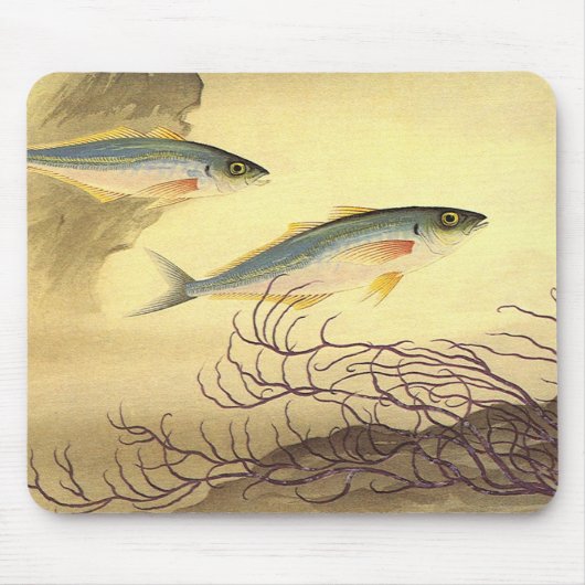 Makrelenfische Schwimmen im Ozean Mousepad (Vorne)