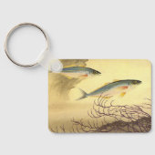 Makrelenfische Schwimmen im Ozean Schlüsselanhänger (Rückseite)