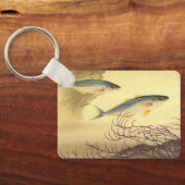 Makrelenfische Schwimmen im Ozean Schlüsselanhänger (Rückseite)