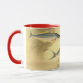 Makrelenfische Schwimmen im Ozean Tasse (Links)