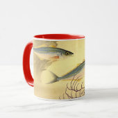 Makrelenfische Schwimmen im Ozean Tasse (Vorderseite Links)