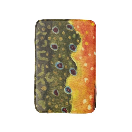 Makrelenfischerei Badematte (Vorderseite Vertikal)