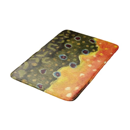 Makrelenfischerei Badematte (Schrägansicht)