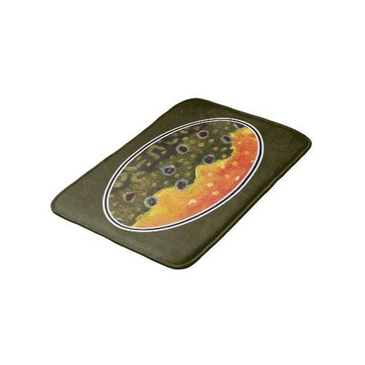 Makrelenfischerei Badematte (Schrägansicht)