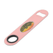 Makrelenfischerei, Fisch Speedflaschenöffner (Rückseite Schrägansicht)