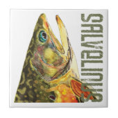 Makrelenfischerei Fliese (Vorderseite)