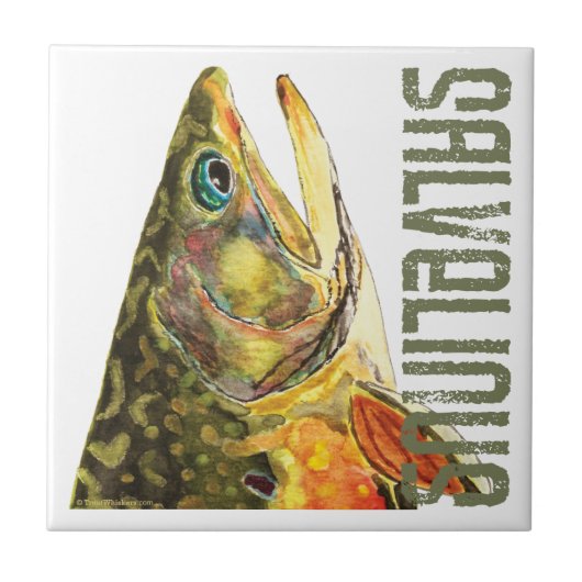 Makrelenfischerei Fliese (Vorderseite)