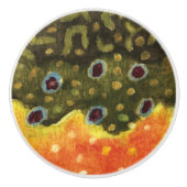 Makrelenfischerei Keramikknauf (Vorderseite)