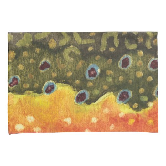 Makrelenfischerei Kissenbezug (Vorderseite-Rechts)