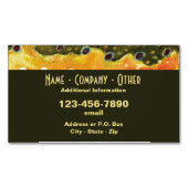 Makrelenfischerei Magnetische Visitenkarte (Vorderseite)