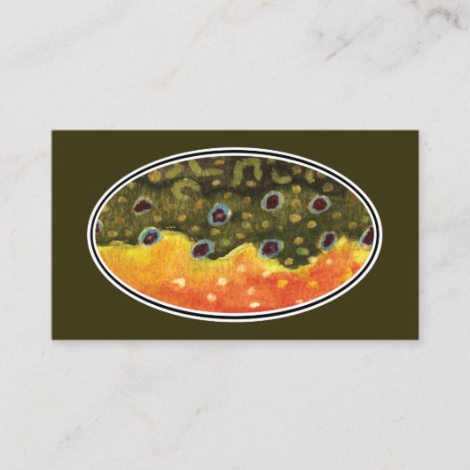 Makrelenfischerei Visitenkarte (Vorderseite)