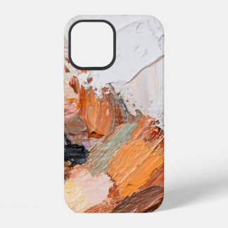 Makro. Abstrakte Kunst. Ausdrucksstark geprägte pa iPhone 12 Hülle