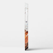 Makro. Abstrakte Kunst. Ausdrucksvolles, geprägtes Case-Mate iPhone Hülle (Rückseite / Links)