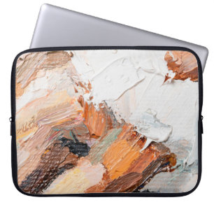 Makro. Abstrakte Kunst. Ausdrucksvolles, geprägtes Laptopschutzhülle