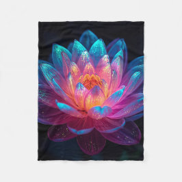 Makro Ätherisches Zen Fleecedecke