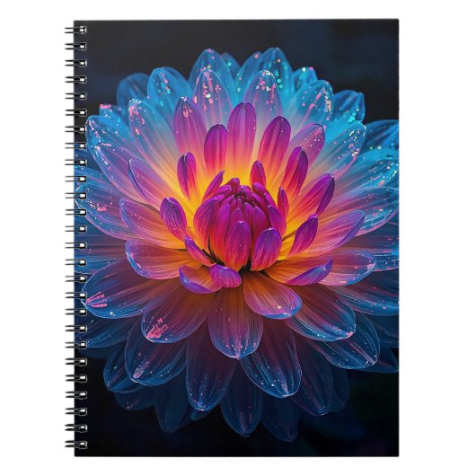 Makro Aurora Bloom Notizblock (Vorderseite)