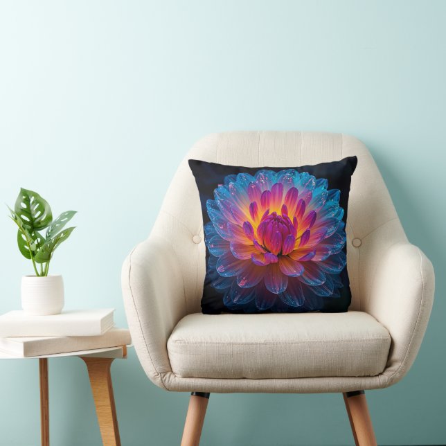 Makro Aurora Blüte Kissen (Stuhl )