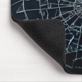 Makro aus zerbrochenem Glass Mousepad (Ecke)