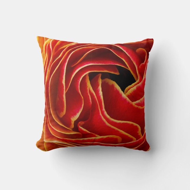 Makro-Blume| Blume Fields Carlsbad, CA Kissen (Vorderseite)