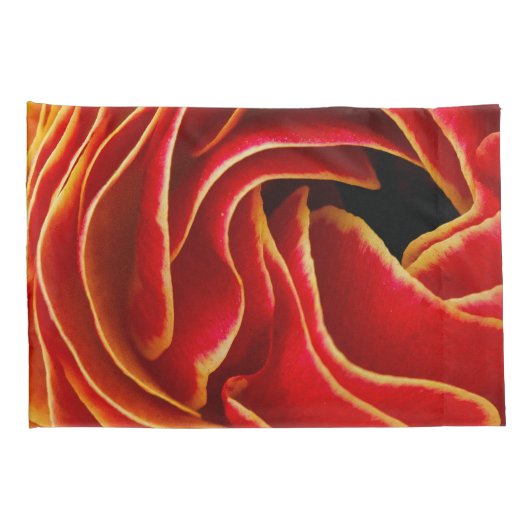 Makro-Blume| Blume Fields Carlsbad, CA Kissenbezug (Rückseite-Rechts)