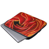 Makro-Blume| Blume Fields Carlsbad, CA Laptopschutzhülle (Vorne Knopf)