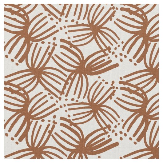 Makro-Blume braun Stoff (Nahaufnahme)