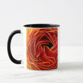 Makro-Blumen-Abstrakt bei Flower Fields Tasse (Links)