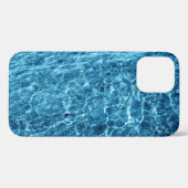 Makro Bubbling Blue Sea Foto Case-Mate iPhone Hülle (Rückseite (Horizontal))