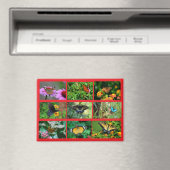 Makro Butterfells Postkarte Magnet (In Situ (Geschirrspüler))