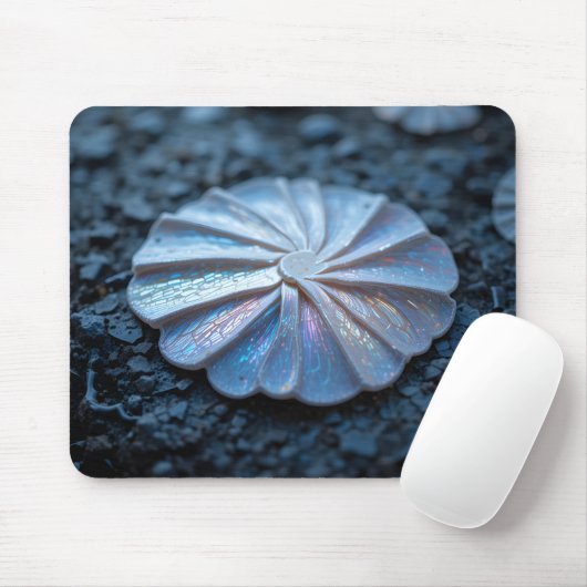 Makro-Fischskala Abstrakt Mousepad (Mit Mouse)
