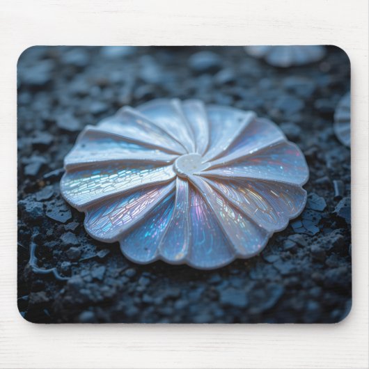 Makro-Fischskala Abstrakt Mousepad (Vorne)