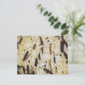 Makro-Foto für Reiskörner Postkarte (Stehend Vorderseite)