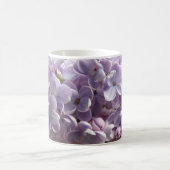Makro-Foto von blass Lila Lilac-Blume Kaffeetasse (Mittel)