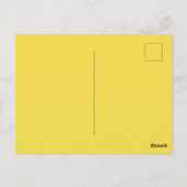 Makro-Foto-weiße Blume Postkarte (Rückseite)
