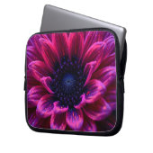 Makro Fuchsiennebel 10 Zoll Laptopschutzhülle (Vorderseite Links)