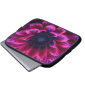 Makro Fuchsiennebel 10 Zoll Laptopschutzhülle (Vorne Knopf)