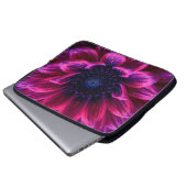 Makro Fuchsiennebel 15 Zoll Laptopschutzhülle (Vorne Knopf)