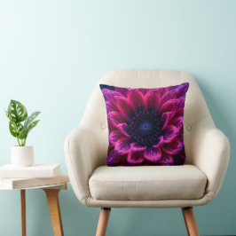 Makro Fuchsiennebel Kissen