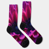 Makro Fuchsiennebel Socken (Rechts)