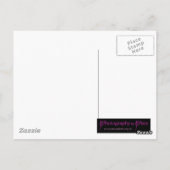 Makro Gelbe Rose Postkarte (Rückseite)