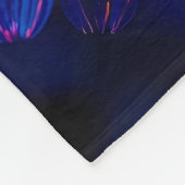 Makro-Kristallkaskade Fleecedecke (Ecke)