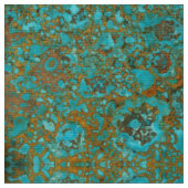Makro kupferne Patina 08156 Stoff (Nahaufnahme)
