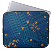 Makro-nah-up-Ansicht der elektronischen Hauptplati Laptopschutzhülle (Vorderseite)