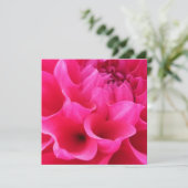 Makro Nah-up Delilah-Blume Karte (Stehend Vorderseite)