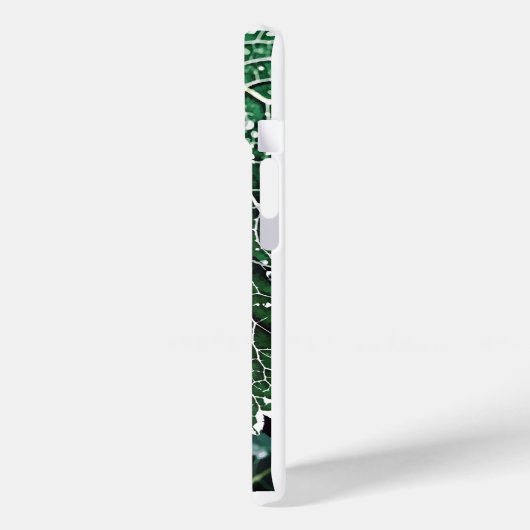 Makro-Naturblatt Case-Mate iPhone Hülle (Rückseite / Links)