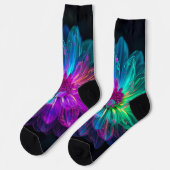 Makro-Prismablüten Socken (Linkes Detail)