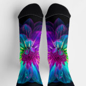 Makro-Prismablüten Socken (Oben)